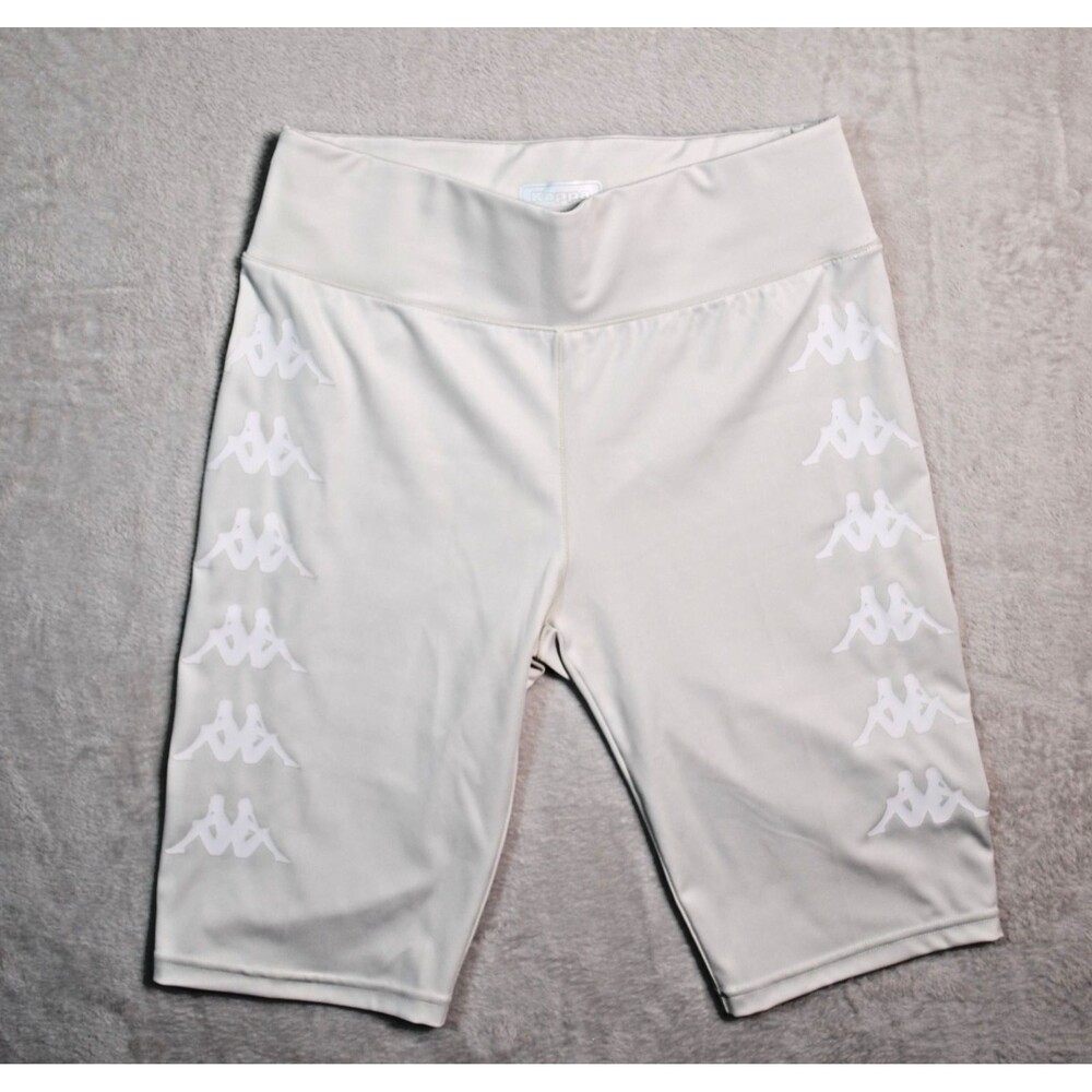 KAPPA Bone/White Biker Short Women's Size L